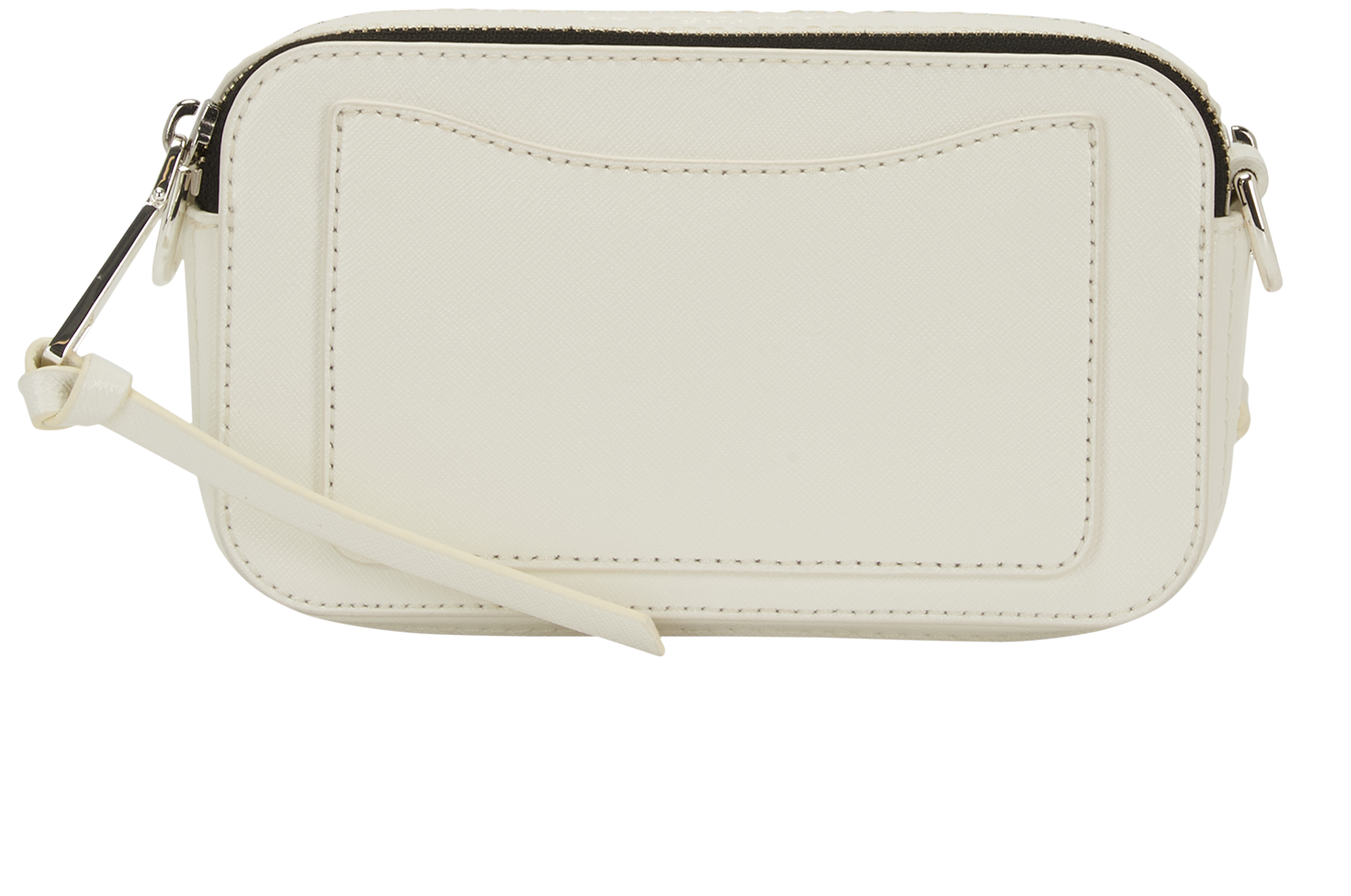 The Snapshot, &pound;170, Handbags, White, Leather, Back view